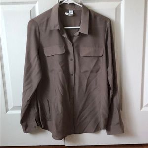 Taupe blouse